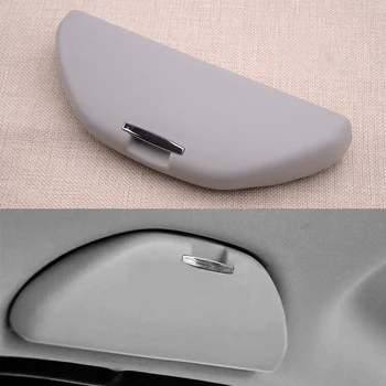 Автомобильный держатель для очков, защитная коробка для солнцезащитных очков Pearl серого цвета для Polo Golf Bora Touaran 1J0857465