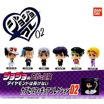 BANDAI Japan Gashapon Capsule Toys Фигурка аниме Cute JoJo's Bizarre Adventure Кавайная миниатюрная фигурка в подарок