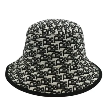Роскошные дизайнерские рыбацкие шляпы с принтом для женщин, летняя Складная панама, дорожная панама, повседневный зонт, рыбацкие кепки для мужчин