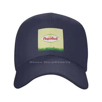 Модная качественная Джинсовая кепка с логотипом Napolact, Вязаная шапка, Бейсболка