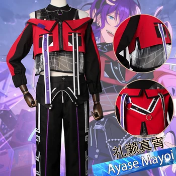 COS-KiKi Anime Ensemble Stars 2 Ayase Mayoi Личная одежда MV Игровой костюм Косплей Костюм Великолепная униформа для вечеринки
